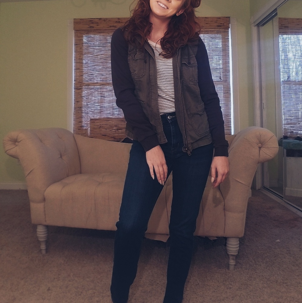 Green American Eagle Jacket